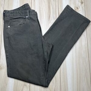 Jomers KURABO PREMIUM JAPANESE FABRIC 5 Pocket Pants Jeans Men's Sz 34X34 Green